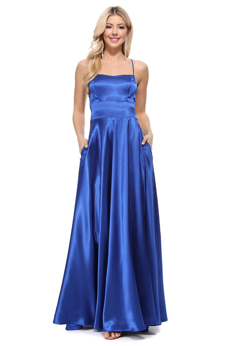 Backless Split Maxi Cocktail Long Party Dresses