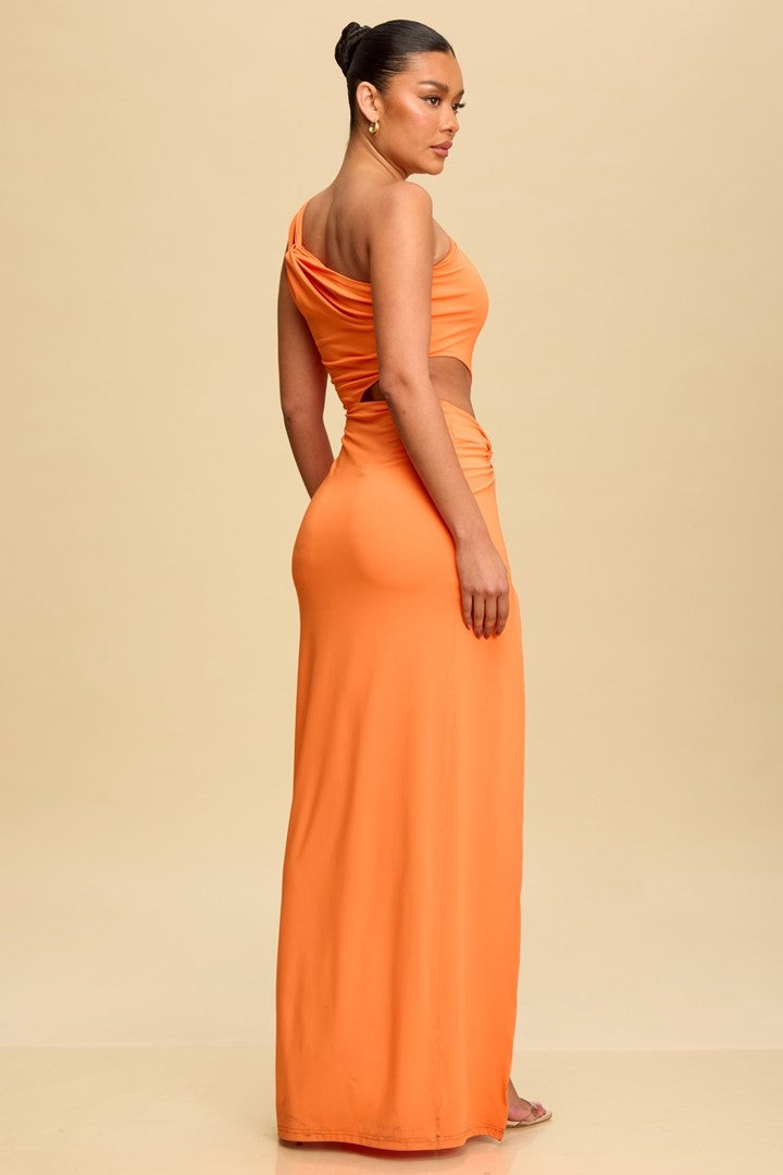 One S Cutout Maxi Dress